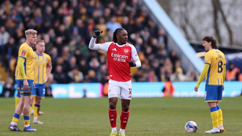 Eze thunderbolt guides Arsenal past Mansfield into FA Cup quarter-finals