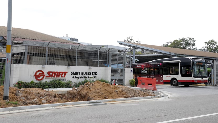 SMRT technical officer killed, another injured while doing repair work at Ang Mo Kio bus depot