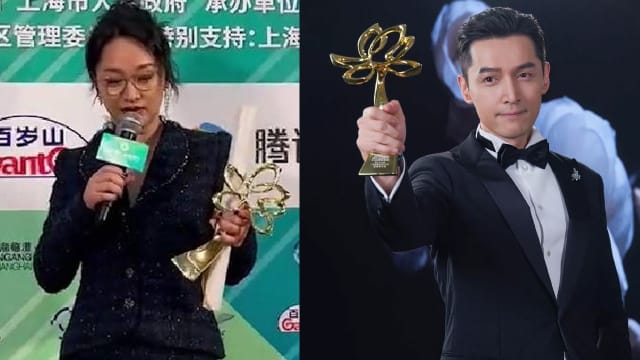 周迅、胡歌二度白玉兰奖封后称帝