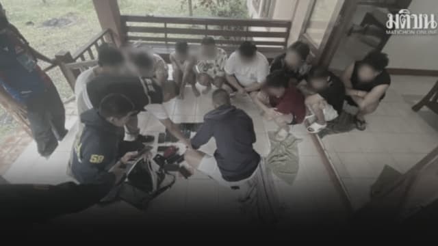中国帮疑逃出KK园区潜入泰国 泰警现场起获大量手机