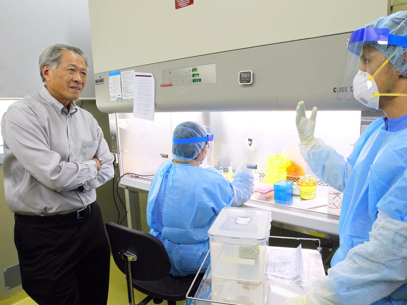 Singapore lab prepared to screen Ebola patients: Ng Eng Hen