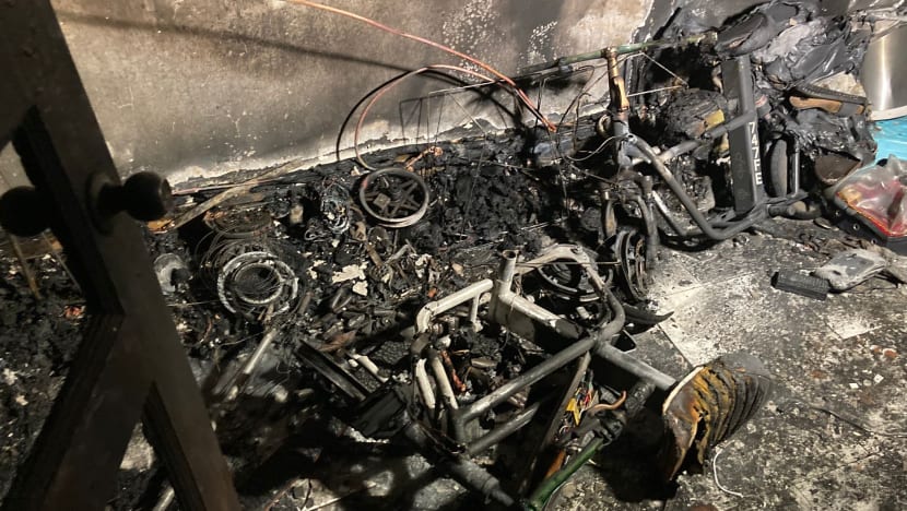Fires involving active mobility devices up 21.8% in 2024: SCDF Fires involving active mobility devices up 21.8% in 2024: SCDF