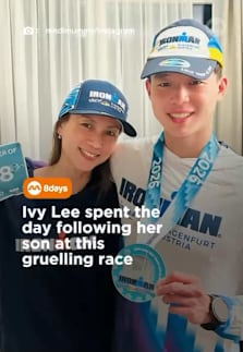 A proud mum moment. #8dayssgLocalEnt  #8dayssg #Ironman #IvyLee #ProudMum 