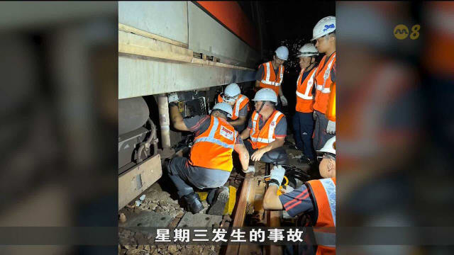 工作人员通宵工作 在杜佛和金文泰站之间轨道发现34处断裂
