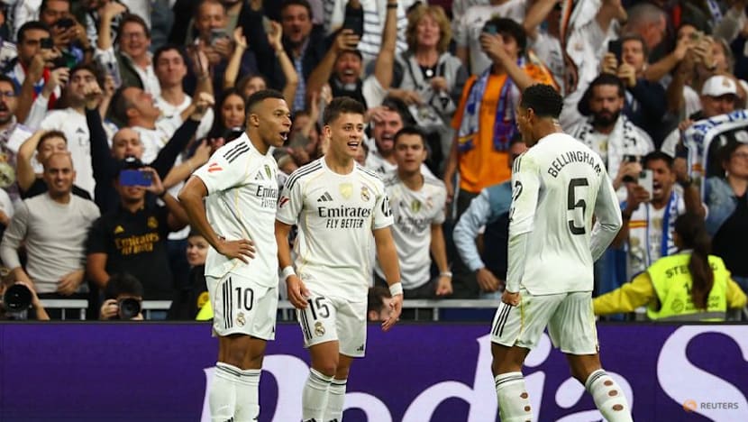Mbappe and Bellingham strike as Real Madrid edge Barcelona 2-1 in fiery El Clasico