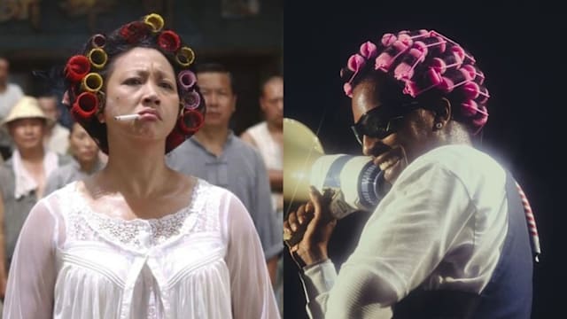 时尚恶搞新高度！A$AP Rocky推“发卷毛帽”，包租婆发型变潮流？