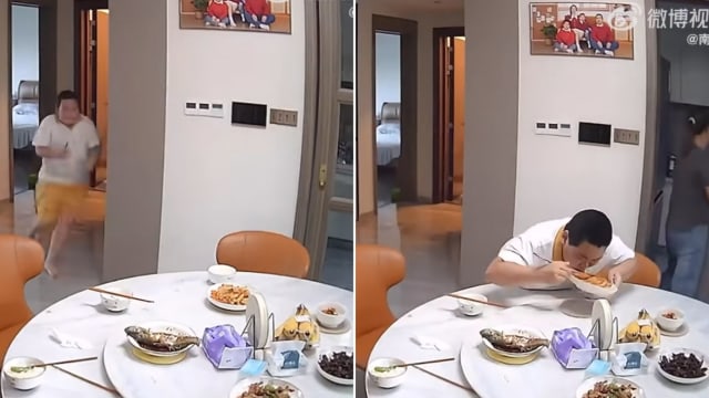 “干饭小哥”不顾地震两度返屋吃饭 父亲：他天生搞笑