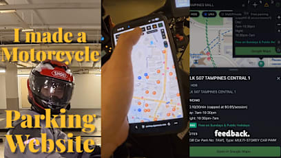 Real-Time Motorcycle Parking Map By Singapore Engineer Goes Viral; And It Could Expand To M'sia Soon