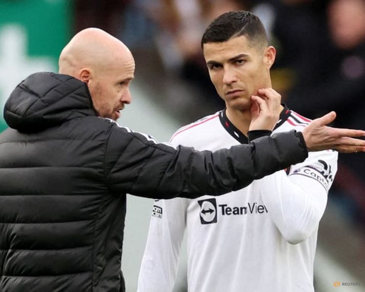 Ronaldo let Man United down, says club's former boss Ten Hag