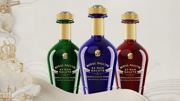 Royal Salute's 62 Gun Salute collection is a spirited tribute to a