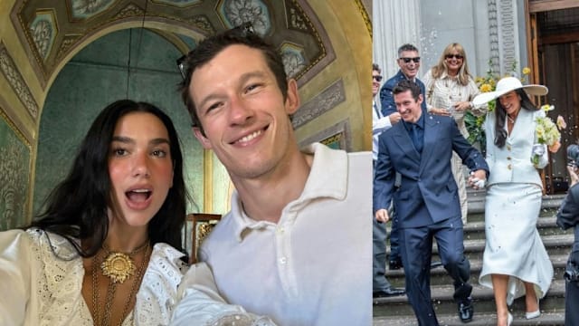 Dua Lipa和Callum Turner正式结婚！世纪婚礼将连办3天