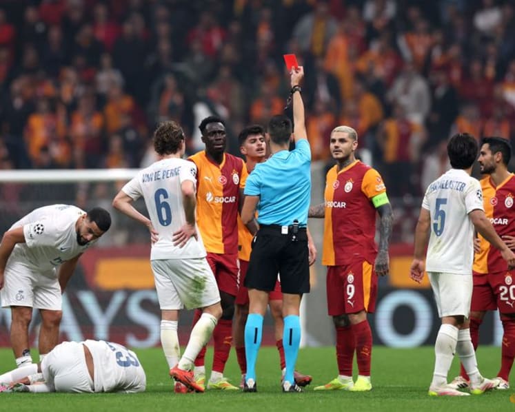 Galatasaray's Champions League winning run ends with defeat to Union