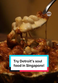 American-Singaporean couple Matt and Wanyu run Nitty Gritty, a new restaurant in Outram Park serving comfort food from Matt’s native Detroit. Savoury grits, which is sometimes mistaken as ‘ang moh porridge’, is the highlight here! #8dayseatcafe #soulfood #detroit #tiktoksg