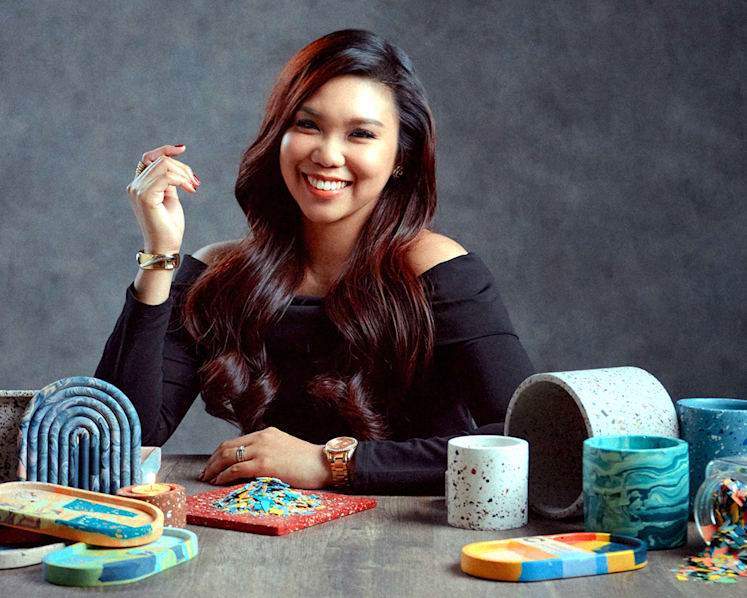 The woman behind Chokmah's candy-coloured trays has had an equally colourful career