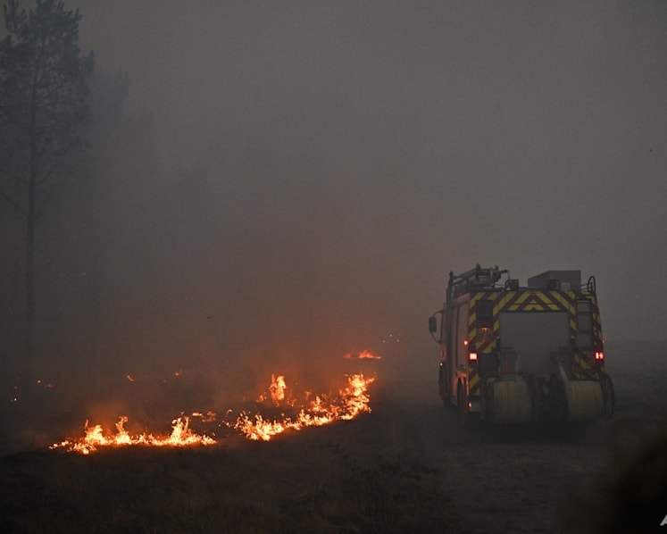 France, Spain race to contain 'monster' fires ahead of new heatwave