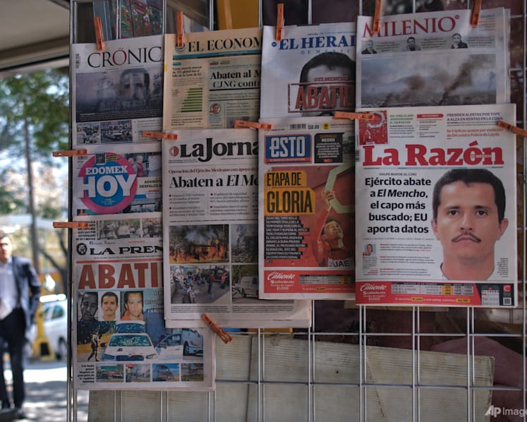 Commentary: Violent aftermath of Mexico’s ‘El Mencho’ killing follows pattern of other high-profile cartel hits