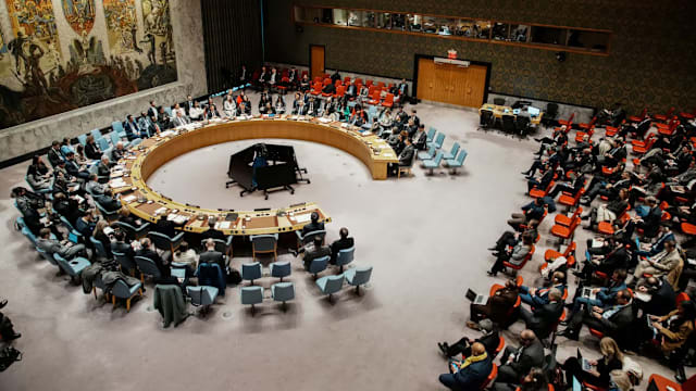 就战争爆发以来 联合国安理会进行首批决议表决