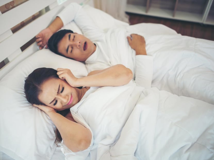 My partner snores. How can I get some sleep and wake up rested? My partner snores. How can I get some sleep and wake up rested?