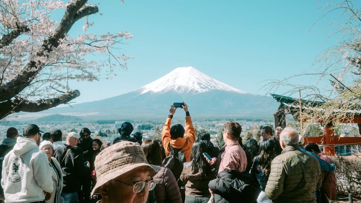 In the foothills of Mount Fuji, the fight is on against unruly tourists