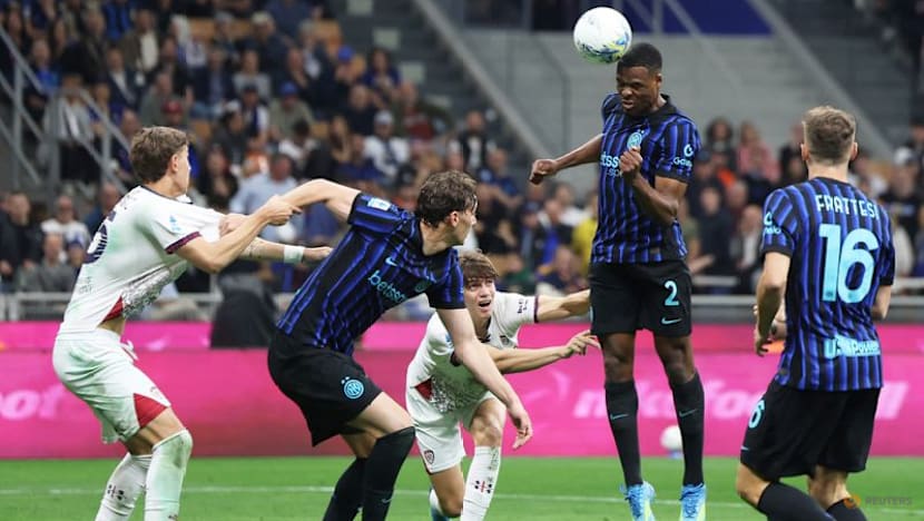 Inter edge closer to title with 3-0 win over Cagliari