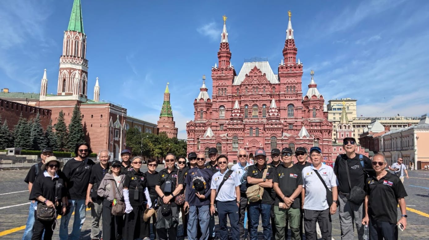 这个80天横跨欧亚的自驾游，是由新加坡汽车协会策划和主办，共由14辆汽车组成，并获得多达23名会员报名参加。（图：新加坡汽车协会/张文正）