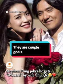 The Hong Kong actor-director’s love declaration is equal parts hilarious and heart-melting. #8dayssgAsianEnt #8dayssg #ShuQi  #StephenFung  #couplegoals 