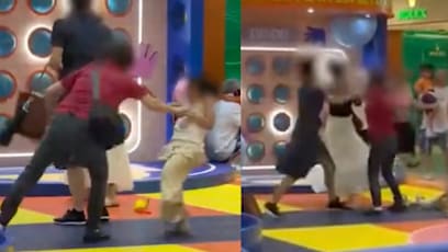 2 Women Arrested After Woman, 68, Shoves & Slaps 5-Yr-Old Girl As Fight Breaks Out At Play Area In Hong Kong Mall