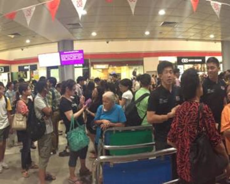 MRT breakdown: North-South, East-West lines down for hours