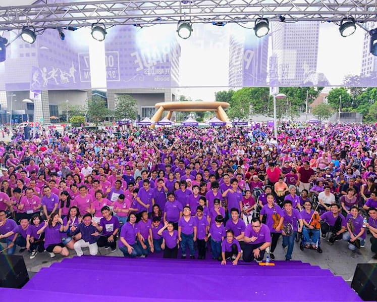 Purple Parade a meaningful platform to raise awareness of issues faced by people with special needs