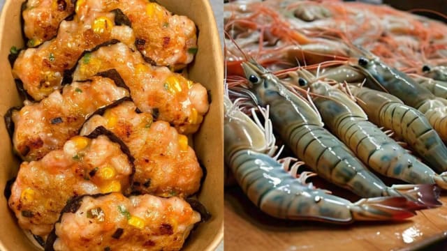 食谱：海苔虾滑饼