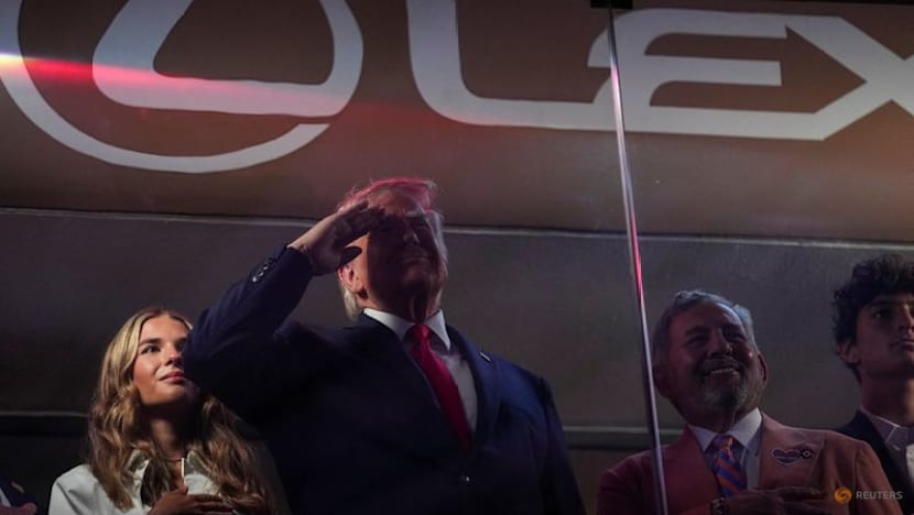 Ticketholders boo Trump as NBA Finals security clogs entry to Madison Square Garden