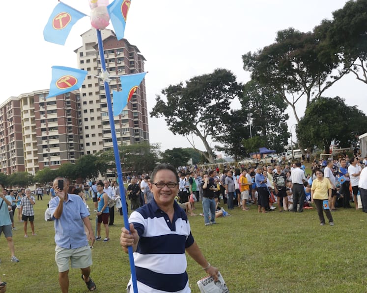 WP holds its first GE2015 rally