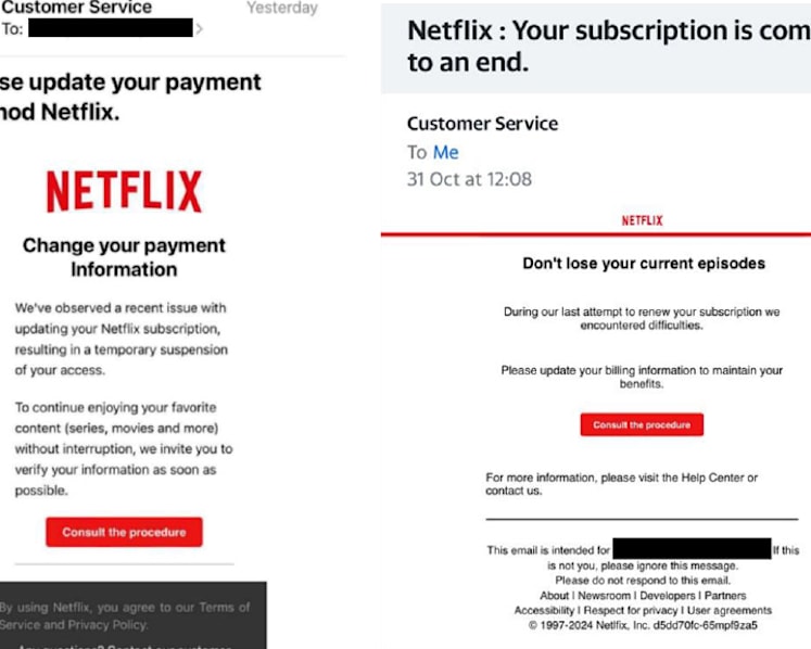 At least S$40,000 lost to Netflix phishing scams since October