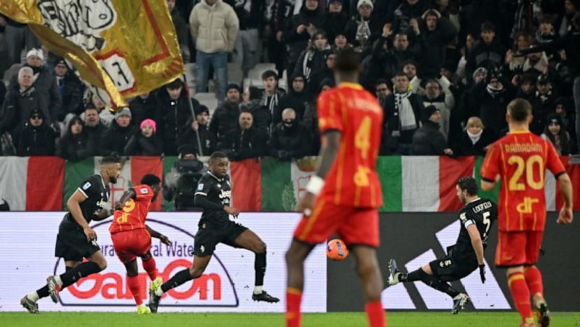 Juventus's title hopes suffer blow in 1-1 draw with struggling Lecce