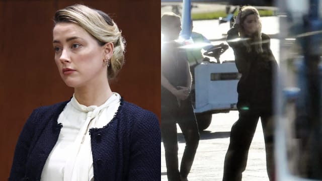 Amber Heard被抓包搭私人飞机　网酸：不是没钱吗？