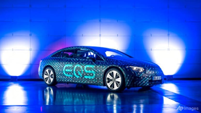 Mercedes rolls out luxury electric car in duel with Tesla