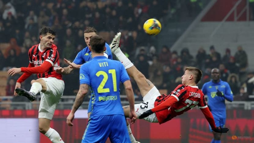 Reijnders gets double as Milan ease past Empoli Reijnders gets double as Milan ease past Empoli