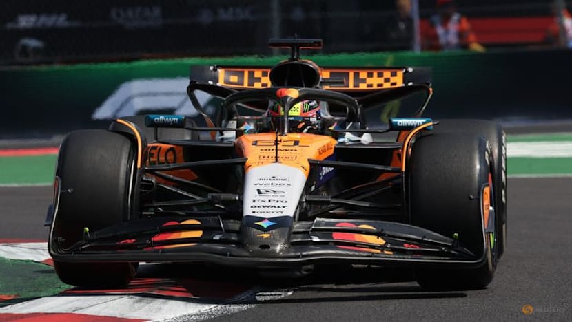 Norris piles pressure on Piastri with Mexico pole