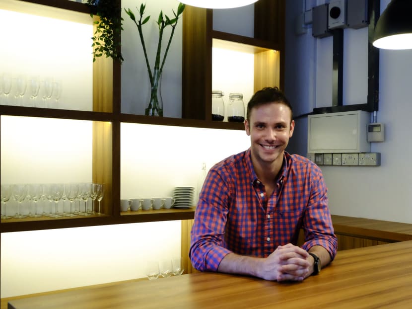 Hmlet's co-founder Yoan Kamalski says the company, which entered the Singapore market in 2016, handles 50 apartments and three buildings in locations such as Joo Chiat and Shenton Way. By the end of next month, it plans to add a second building, a 30,000 square-foot condominium, solely dedicated to co-living in Newton called Hmlet@Sarkies. Photo: Low Youjin/TODAY