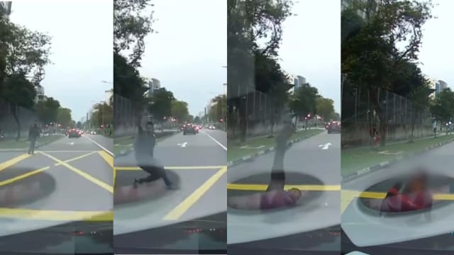 实龙岗疑似碰瓷事件 男子涉鲁莽行事被调查