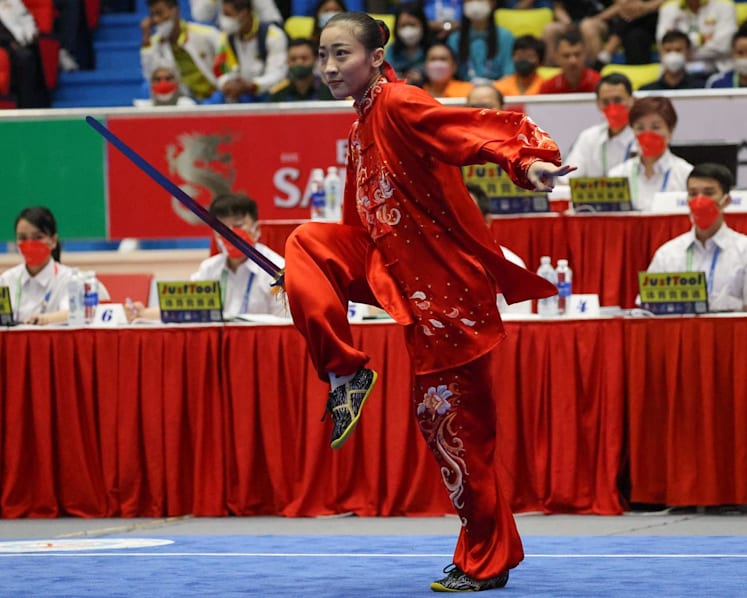 Young wushu team shines at 31st SEA Games, ends campaign with 2 gold, 3 silver and a bronze