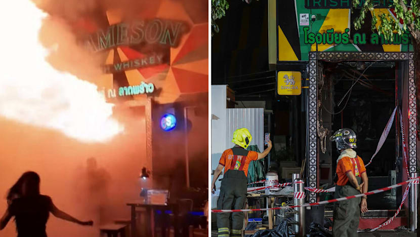 Thailand probes deadly Bangkok bar fire as survivors report lack of rear fire escapes