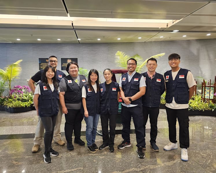 Singapore Red Cross sends 9 volunteers to Egypt for Gaza relief work, S$815,000 worth of aid