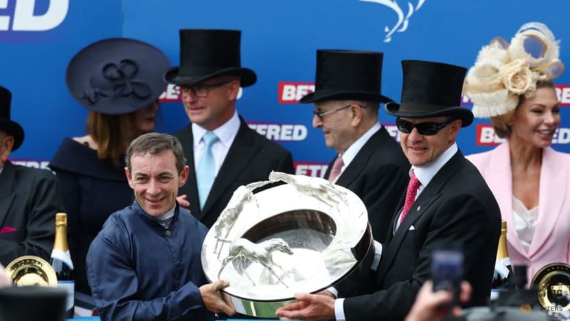 Horse racing-Lambourn wins Epsom Derby for O'Brien Horse racing-Lambourn wins Epsom Derby for O'Brien