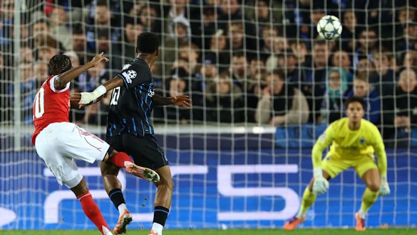 Arsenal make it six out of six with easy win over Club Brugge