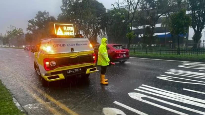 Banjir kilat di beberapa bahagian SG lepas hujan lebat pada waktu petang