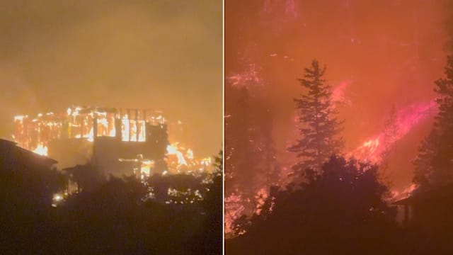 加拿大西部山火迅速蔓延 逾2万人紧急疏散