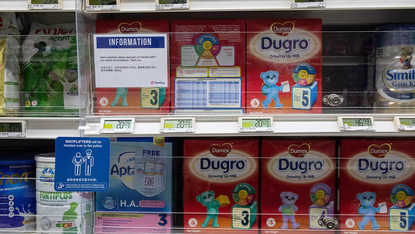 FairPrice locks up infant formula on shelf of supermarket outlet in trial to stamp out theft