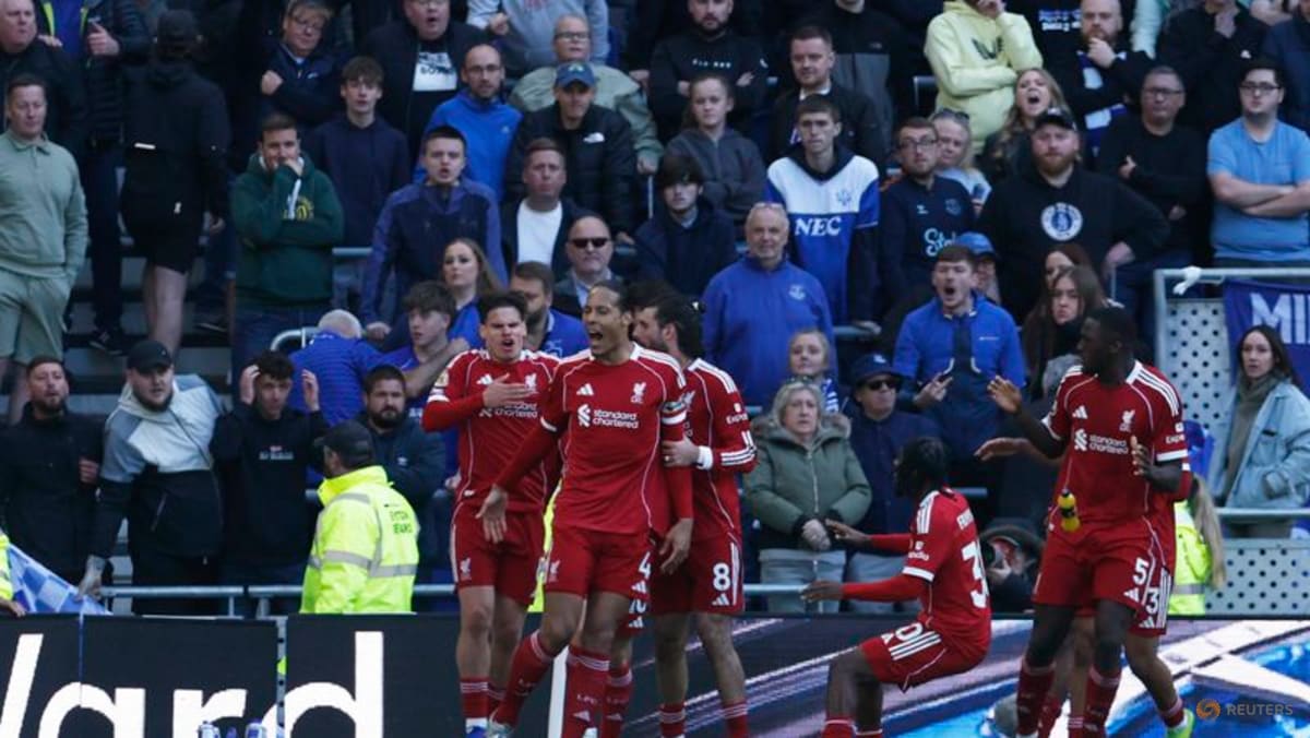 Liverpool edge Everton with stoppage-time winner to boost European hopes