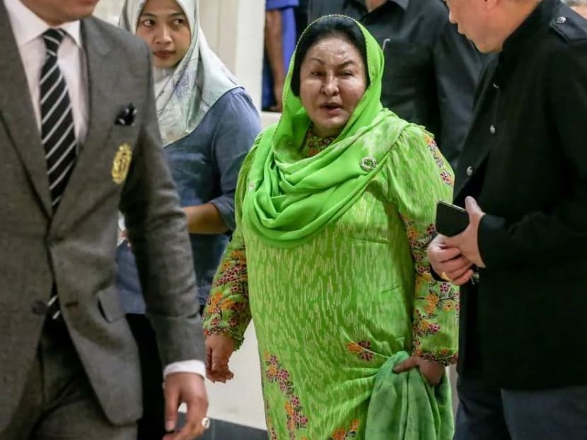 Rosmah Mansor is pictured at the Kuala Lumpur High Court on March 11, 2020.